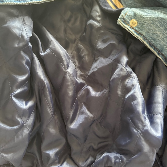 Mixed Media Denim & Canvas Bomber Jacket
BLANKNYC Size XS - Picture 9 of 11